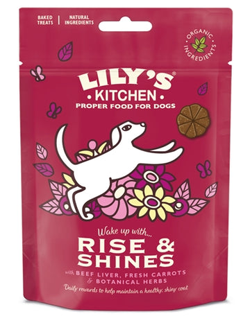 Lily's Kitchen Lily's Küchenhund Aufgehen &amp; Glanz Gebackene Leckerei 80 GR