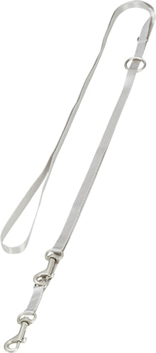 Trixie Hundegeschirr Junior Welpe Softgeschirr Mit Leine Hellgrau 36-50X1 CM / 2 MTR