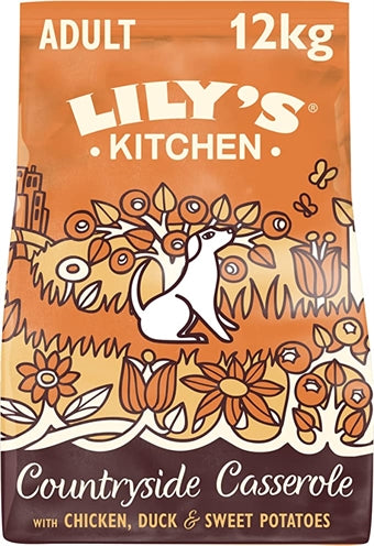 Lily's Kitchen Hund Erwachsene Huhn Ente Landschaft Auflauf