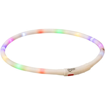 Trixie Halsband Usb Silikon Leuchtend Wiederaufladbar Mehrfarbig 70X1 CM