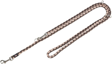 Trixie Hundeleine Cavo Verstellbar Braun / Beige