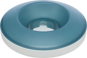 Trixie Schaukelschale Kunststoff / Tpr Grau / Blau 23X23 CM 500 ML