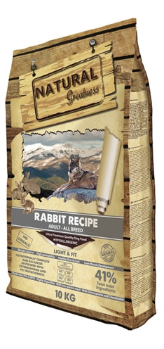Natural Greatness Natürliche Grösse Kaninchen Light &amp; Fit Rezept