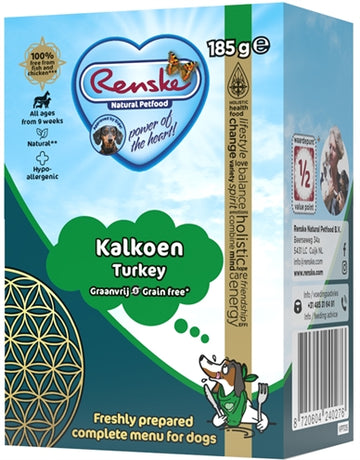 Renske Frisch Zubereitete Mahlzeit Pute Getreidefrei 24X185 GR