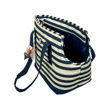 Fofos Dog Bag Gestreift Blau Weiss 54X20X30 CM