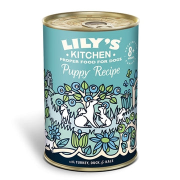 Lily's Kitchen Hundewelpe Rezept Truthahn/Ente/Kohl 6X400 GR