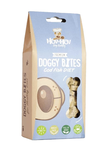 Hov-Hov Premium Diet Doggy Bites Getreidefreier Kabeljau 100 GR