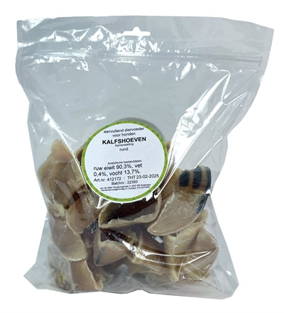 Petsnack Kalbfleisch Hufe Gross 25 ST