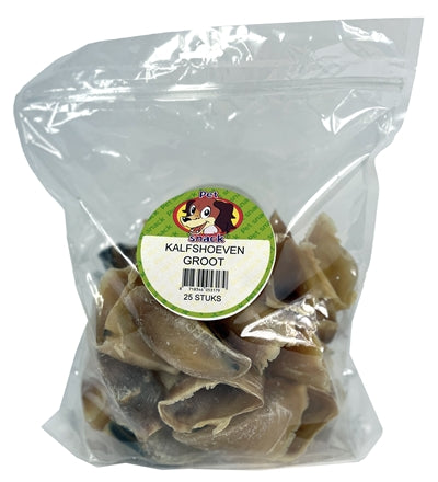 Petsnack Kalbfleisch Hufe Gross 25 ST