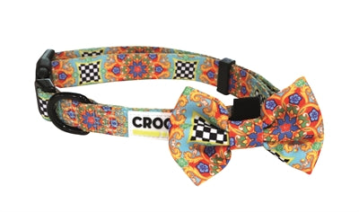 Croci Halsband Hund Sizilien Mit Abnehmbarem Bogen