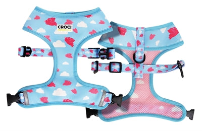 Croci Flying Pigs Doppelseitig Blau/Rosa