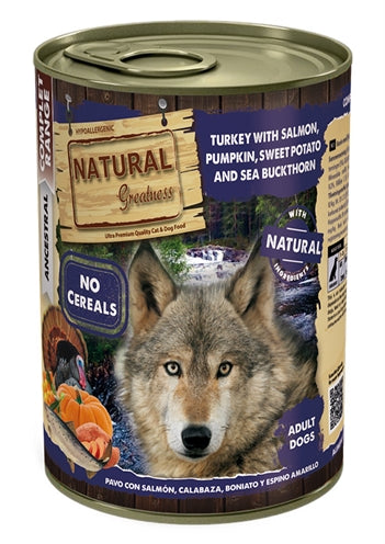 Natural Greatness / Lachs / Kürbis / Süsskartoffel 400 GR