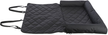 Trixie Hundekissen Für Autositz Doppelt Schwarz 95X50X10 CM