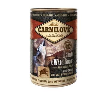 Carnilove Hundedose Lamm/Wildschwein 6X400 GR