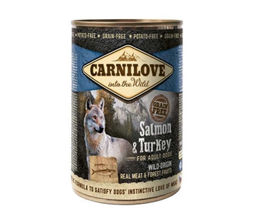 Carnilove Hund Dosenlachs / Truthahn 6X400 GR