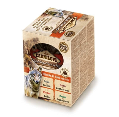 Carnilove Hundetasche Multipack 4X300 GR