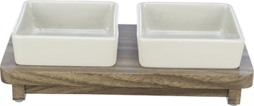 Trixie Hundeset Citystyle Keramik Grau / Braun