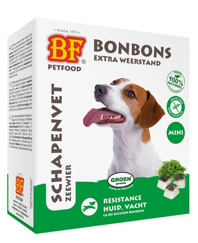 Biofood Schafsfett Mini-Schokoladen Seetang 80 ST