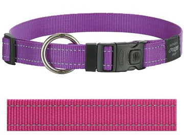 Rogz For Dogs Rogz Für Hunde Holzfäller-Halsband Rosa 25 MMX43-73 CM