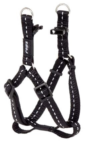 Rogz For Dogs Rogz Für Hunde Nitelife Step-In H Schwarz 11 MMX27-38 CM