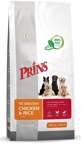 Prins Auswahl Huhn / Reis 15 KG