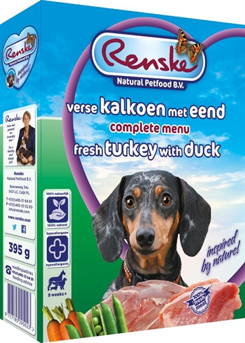 Renske Frischfleisch Truthahn Ente 10X395 GR