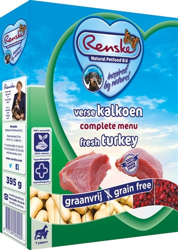 Renske Frischfleisch 7+ Pute 10X395 GR