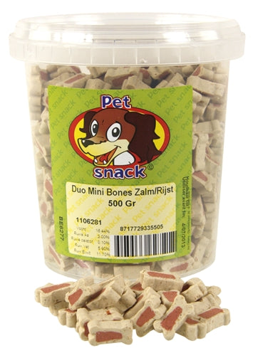 Petsnack Mini-Duo Lachs/Reis