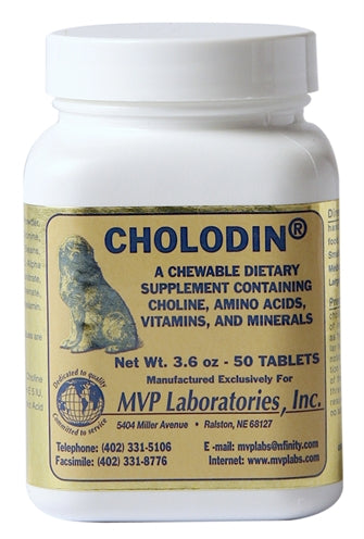Markenlos Cholodin-Hund 50 TABLETTEN